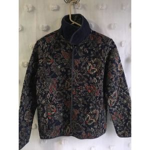 Reversible Womens floral pattern jacket